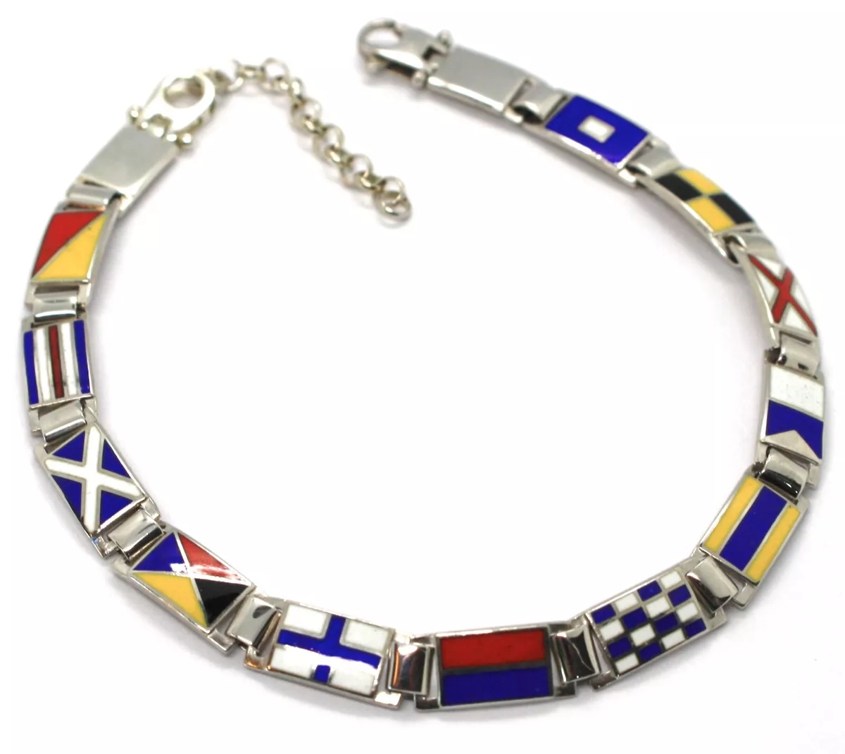 Nautical flag bracelet clearance