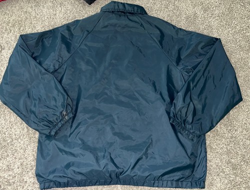 Vintage Auburn Sportswear Button Up Jacket Adult large CLARK Forklifts - Picture 2 of 6