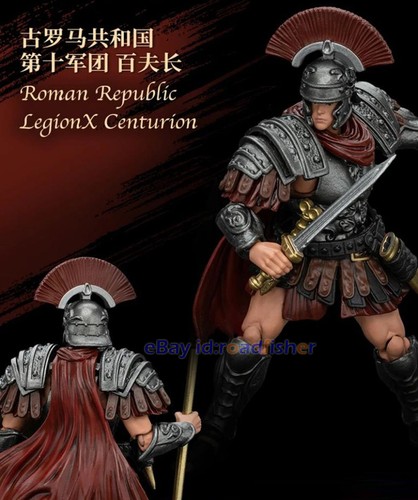 Figura de acción modelo coleccionable JOYTOY Roman Legion Centurion soldado masculino 1/18 - Imagen 13 de 14