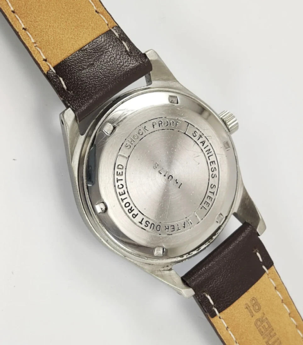HMT Janata White Devanagari Dial 17 Jewels Mechanical Hand Winding Wrist Watch - Picture 7 of 7