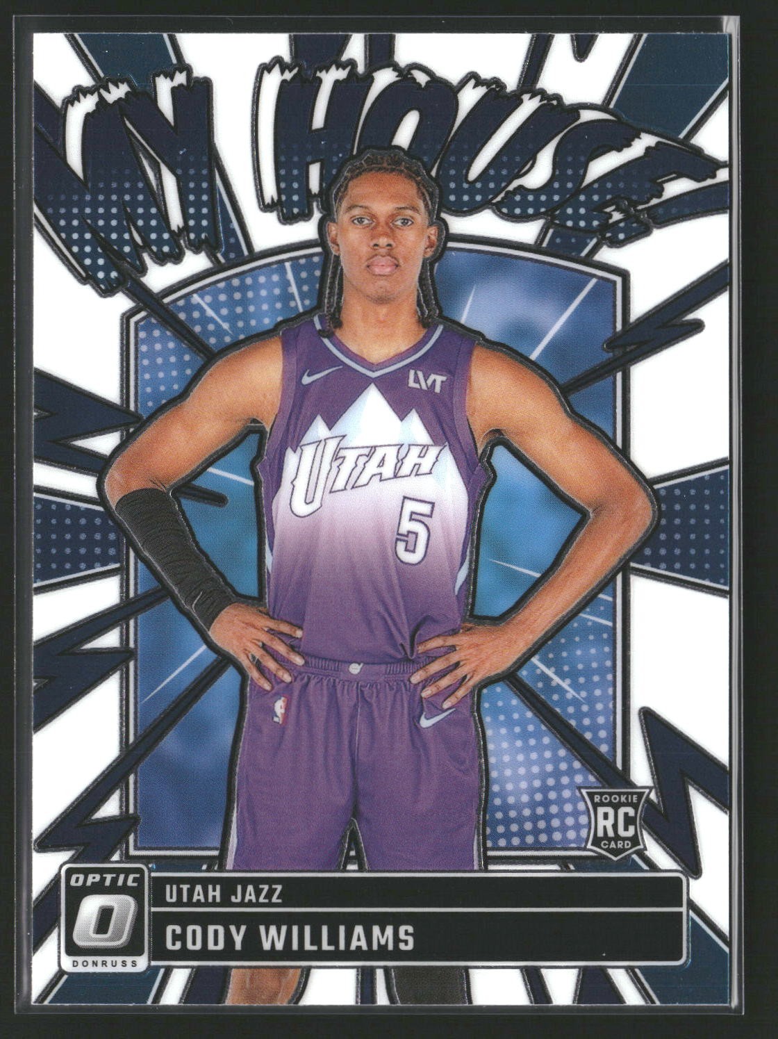 2024-25 Donruss Optic #4 Cody Williams My House