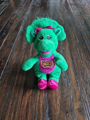 Vintage Barney's Colorful World Plush Baby Bop Lyons Beanie Toy