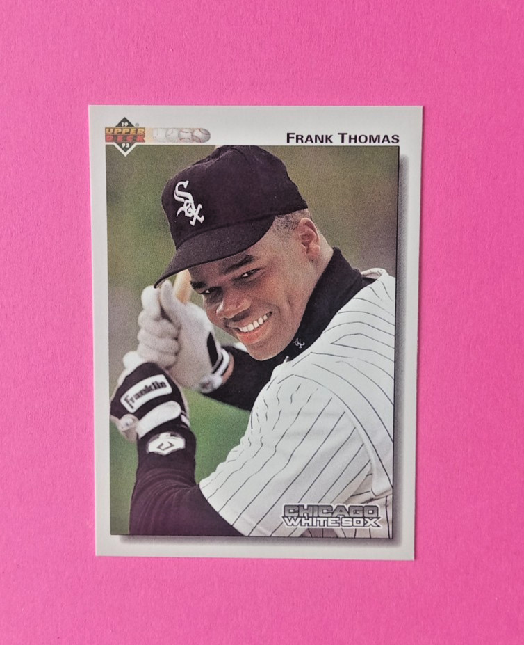 1992 Upper Deck Baseball Frank Thomas ( White Sox ) #166 ( NRMT-NMMT )