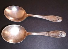 Juego de cucharas para conservas enchapadas en plata FRINK