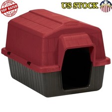 Outdoor Dog House Heavy Duty Ventilation Easy Assembly Weatherproof Design New