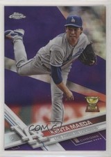 2017 Topps Chrome Purple Refractor 293/299 Kenta Maeda #14 fm0