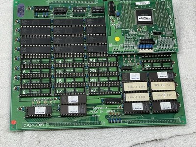 Street Fighter II The World Warrior CPS1 Arcade PCB Tested Working, B & C-boards
