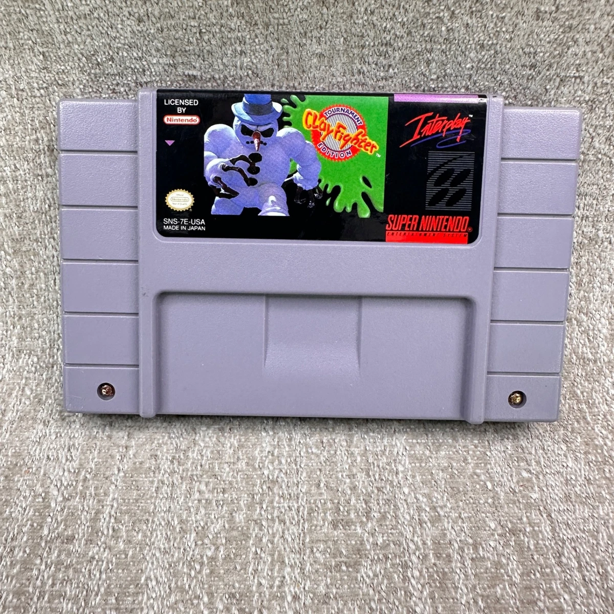 Clay Fighter Nintendo SNES Video Games for sale | eBay