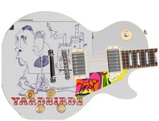 Yardbirds Jim McCarty Autographed Roger The Engineer LP Cd Graphics Guitar ACOA