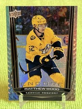 Matthew Wood RC 2025-26 Upper Deck #E-120 ENCORE - Nashville Predators