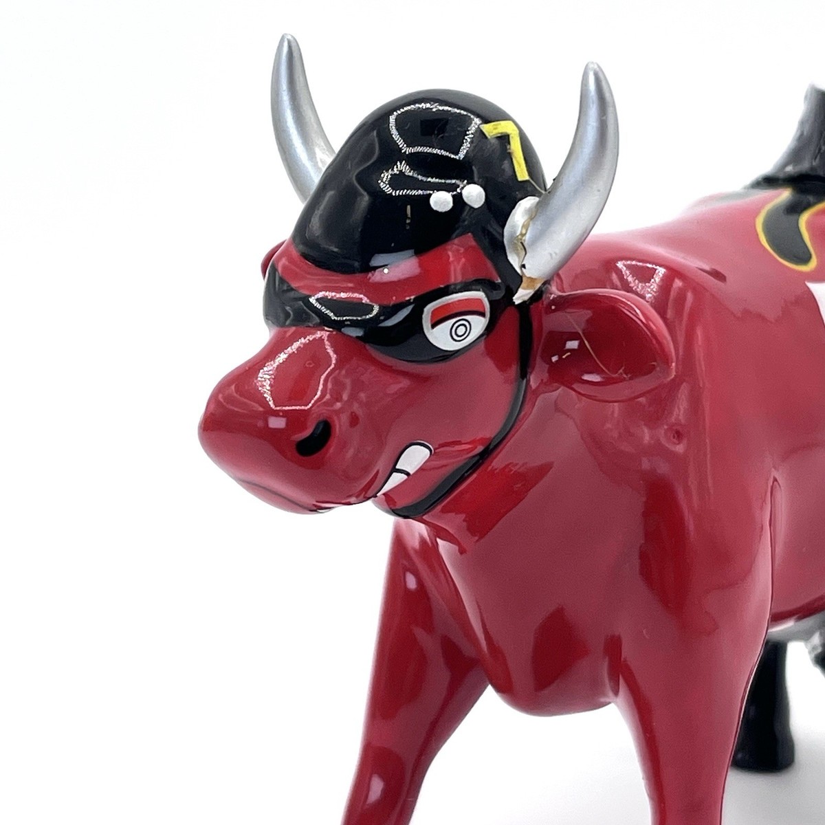 Lot (3) Vintage Cow Parade Nascow Car & Resin Figures Strawberry