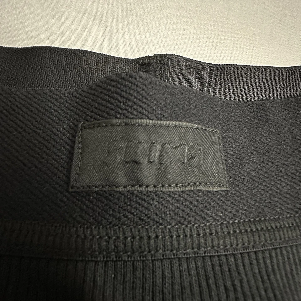 SKIMS Thermal Ribbed Leggings Womens XL Black Thermal Long Johns Cotton Stretch - Image 3 of 4