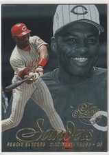 1997 Flair Showcase Row 2 #55 Reggie Sanders