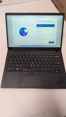 Lenovo ThinkPad X1 Carbon Gen 7 14 FHD i7-10510U 16GB 256GB SSD W11P W/AC -Note