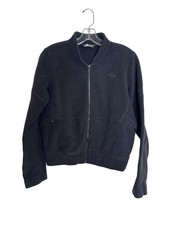 North Face Jacket Womens Small Black Full Zip Fleece Outdoors FA18 NF0A3JQ5