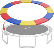 Trampoline Pad, 8Ft 10Ft 12Ft 14Ft 15Ft 16Ft Trampoline Replacement Safety Pad,