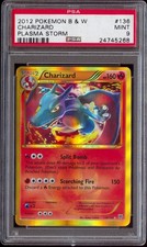 PSA 9 Charizard - 136/135 - Shiny Secret Rare 2012 Plasma Storm 683