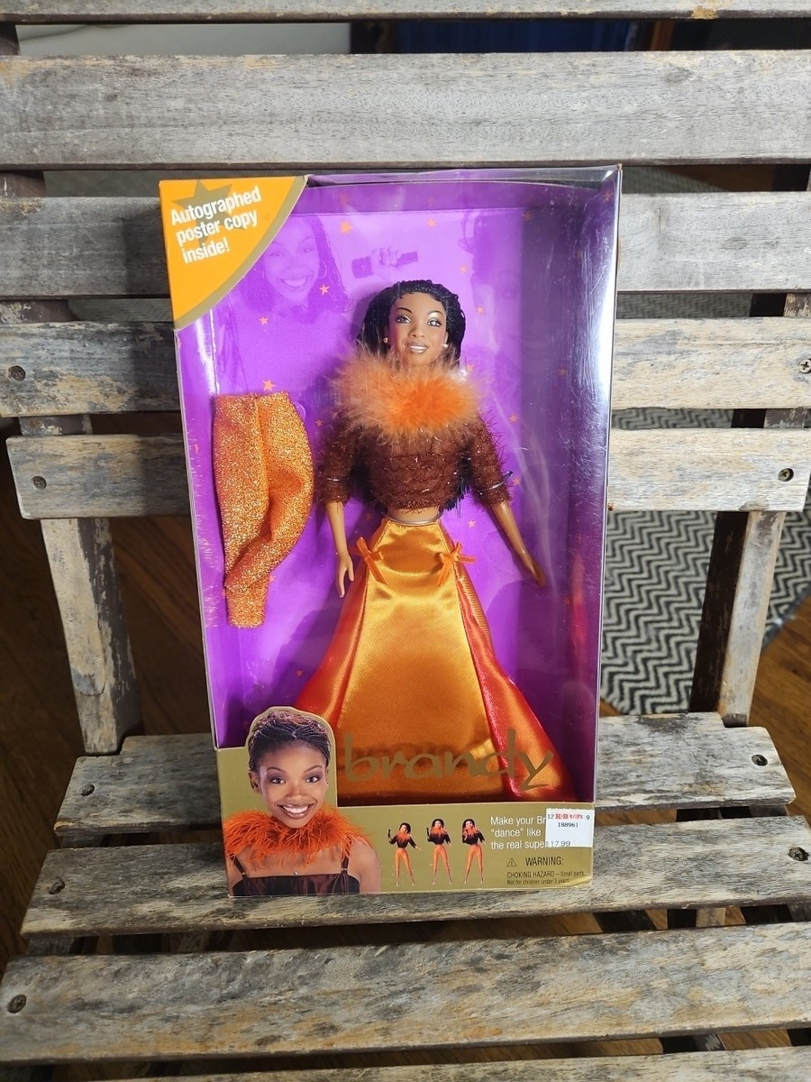 Barbie Rare Mattel 1999 Superstar Brandy Barbie Doll Moesha Singer