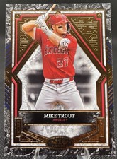 Mike Trout 2025 Topps Tier One Bronze Foil LA Angeles