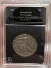 1945 Walking Liberty Silver Half Dollar