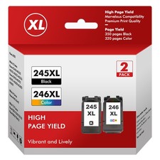 245XL 246XL Ink Cartridges for Canon PIXMA TR4520 TS202 TS3300 MG2420 PG-245XL