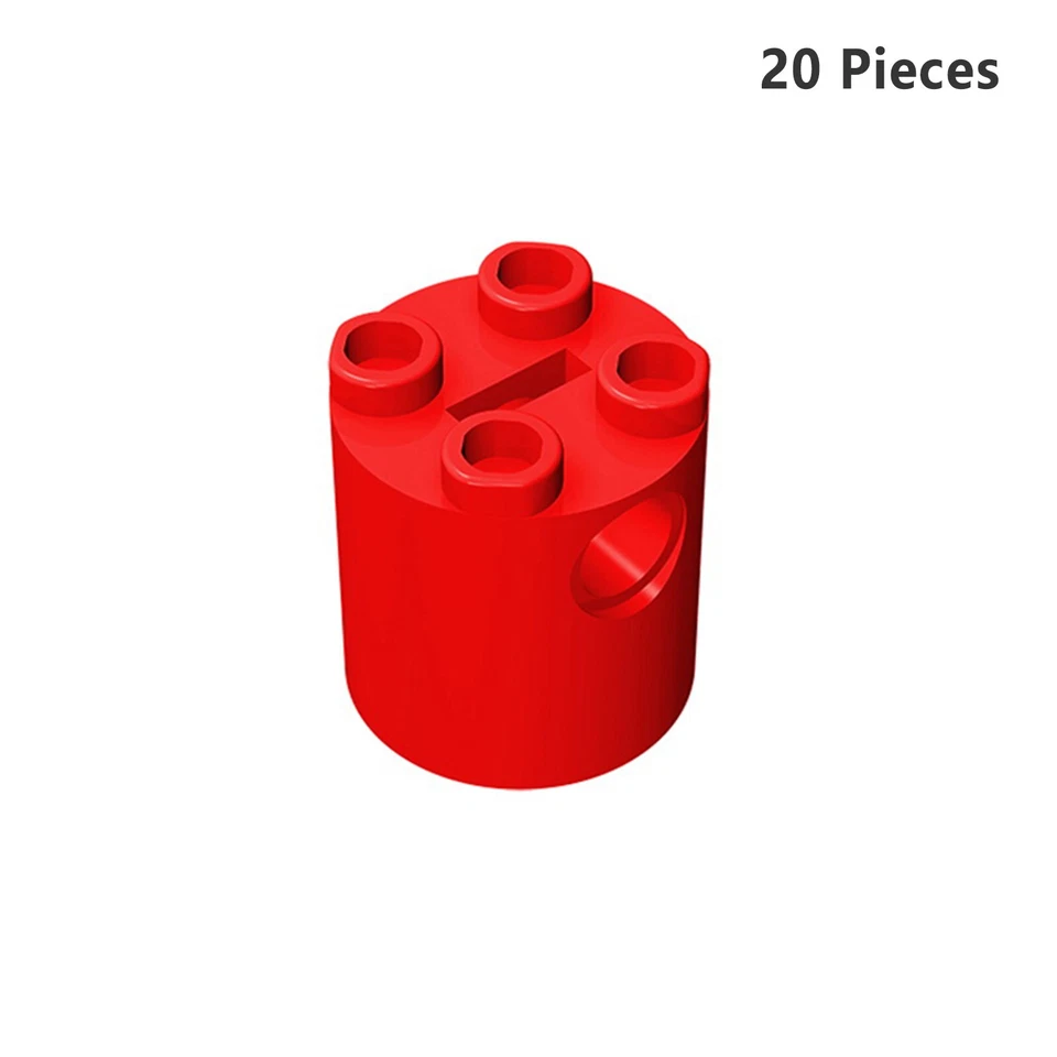 30361 Brick Round 2x2x2 Robot Body Tan Bricks, Pieces & Parts 100% Compatible - Image 2 of 4