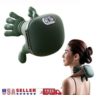 Electric Neck & Shoulder Massager with Heat Shiatsu 4D Kneading Pain Relief