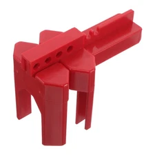  Plumbing Ball Valve Safety Lock - Adjustable Plastic Lockout, Fits 2.4cm-10cm