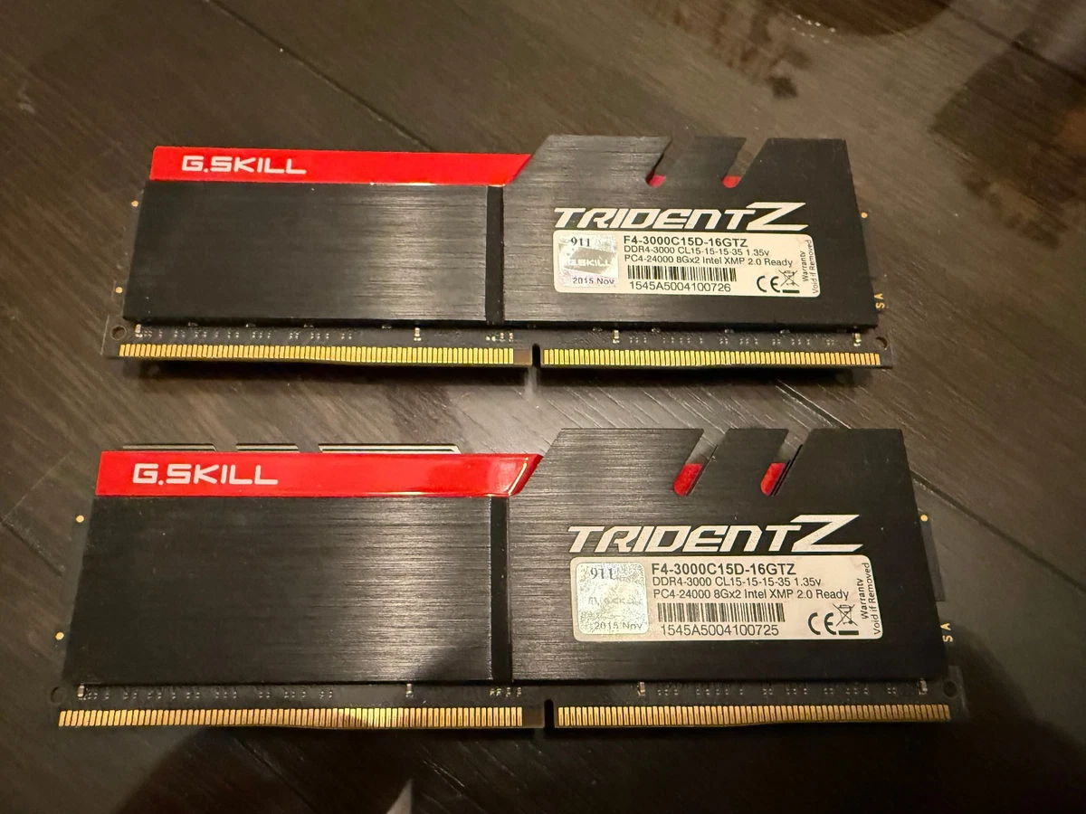 G. SKILL PC4-24000 (DDR4-3000) Bus Speed Computer RAM 16 GB Total