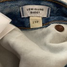 MADEWELL Women's 29P, Low Slung Baggy, Wide Leg Blue Jeans — photo 4
