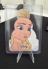 2025 Topps Disney Wonder Frozen Elsa 1/1 Build A Snowman Sketch Card Artist Auto