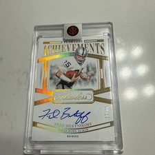 2024 Flawless Fred Biletnikoff Achievements Auto #/25 Raiders