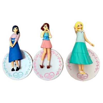 Healin' Good Precure Kyuuti Figurenset Asumi Nogoka Chiyu 3 Figuren