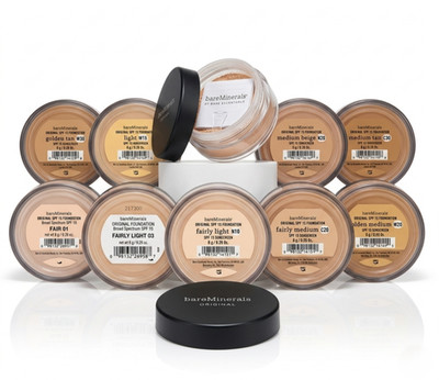 bareMinerals Original Foundation SPF15 Face Powder 8g choose your Shade Fair Tan