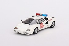 TSM 1:43-Scale Lamborghini Countach 1982 Monaco GP Pace Car | White | TSM430702