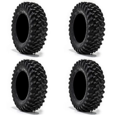 Full set of SuperATV Warrior XT Sticky (8ply) ATV Mud Tires 32x10-15 (4)