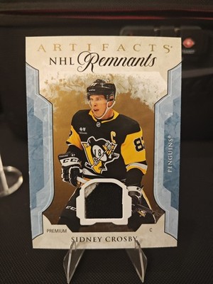 2023 Upper Deck Artifacts NHL Remnants Sidney Crosby Game Used Jersey 18/25