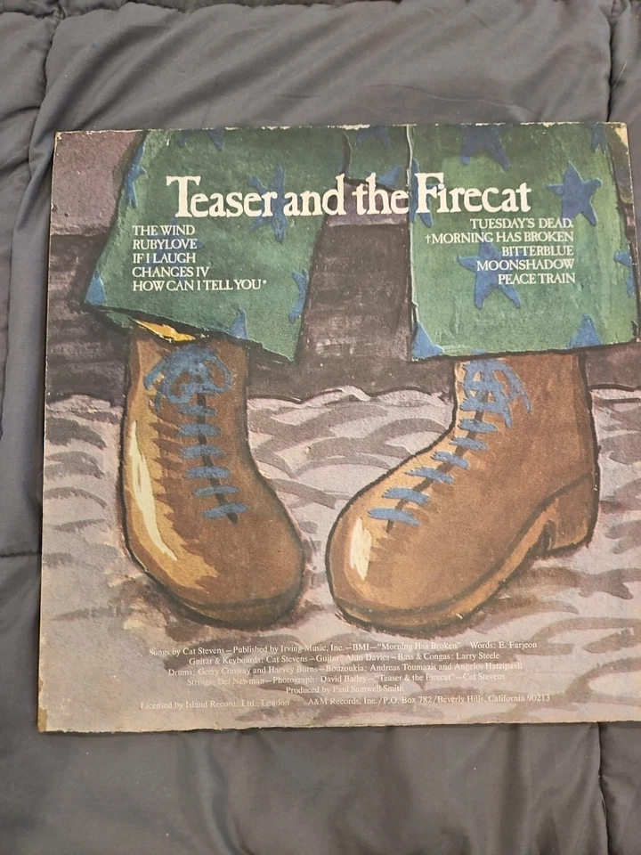 CAT STEVENS - TEASER AND THE FIRECAT - 1971 VINYL LP - A&M RECORDS - Sealed - Image 2 of 4