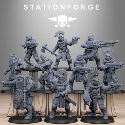 Grimcorp Voidliners aus Bahnhofsschmiede 32mm