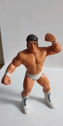 Vintage 1990 WCW Galoob "Z Man" Tom Zenk Actionfigur Serie 1 WWE WWF AEW NXT