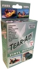 Tear-Aid Vinyl Repair Patch Kit 3 " X 12 " 7/8 " X 7/8 " 1-3/8 " X 1-3/8 "...