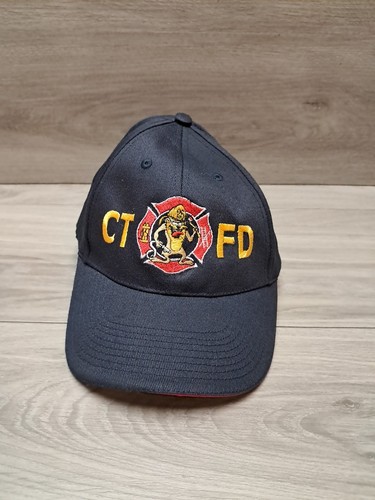 CT FD Eng Co 25 Firefighters Hat Taz. Pre-owned Adjustable Hat Head TToe Brand - Picture 1 of 15