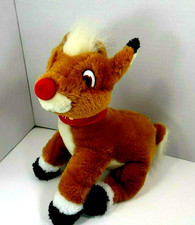 Prestige Vintage Rudolph The Red Nosed Reindeer Plush 10" 1999
