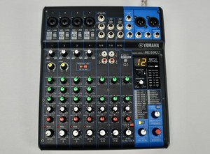 Yamaha MG10XU 10-Channel Mixer with USB and Effects - Excellent Condition