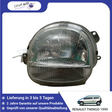 🇩🇪 LINKER SCHEINWERFER ➤ RENAULT TWINGO PH.2  98-2000 260107456R ♻️