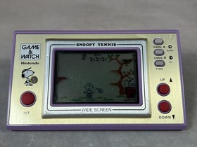 Nintendo Game & Watch Wide Screen Snoopy Tennis (SP-30) Original (1982)