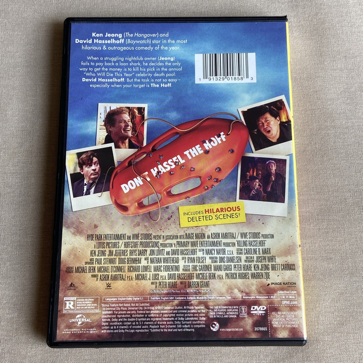 Six Feet Over Killing!! 未開封DVD Killing Hasselhoff (DVD 2016) Comedy Thriller David Ken Jeong Jim