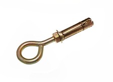 Closed Hook Eye Bolt Rawl Shield Anchor M10 10Mm bolt 15Mm shield Pk Of 2