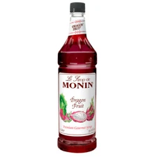 Monin Premium Dragon Fruit Flavoring Syrup 1 Liter 544SYPFR298F