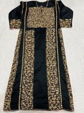 Vintage Handmade Palestinian Embroidery Dress Wedding Palestine Dress Thoub
